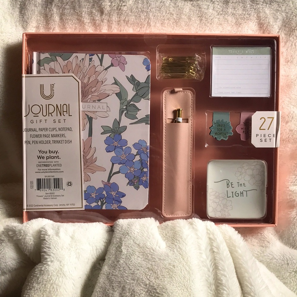 Journal gift set